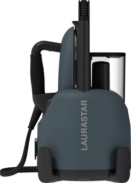 LAURASTAR LIFT XTRA Dampfbügelstation in Midnight Blue mit aktiver 3D Sohle und Impulsdampf - Bild 1