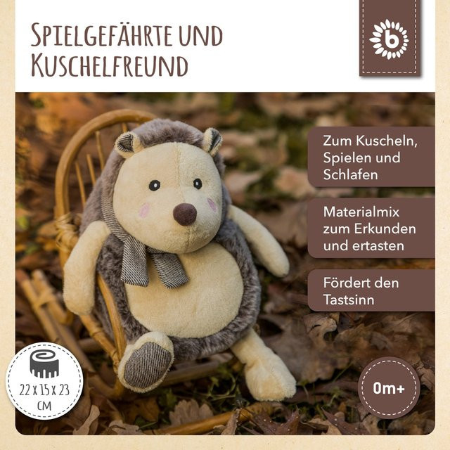 Bieco Igel Spieltier, Plüsch, ab 0 Jahre - Bild 1