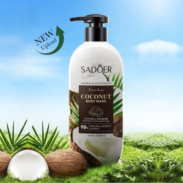 SADOER Duschgel Kokosnuss, 400 ml - Bild 1