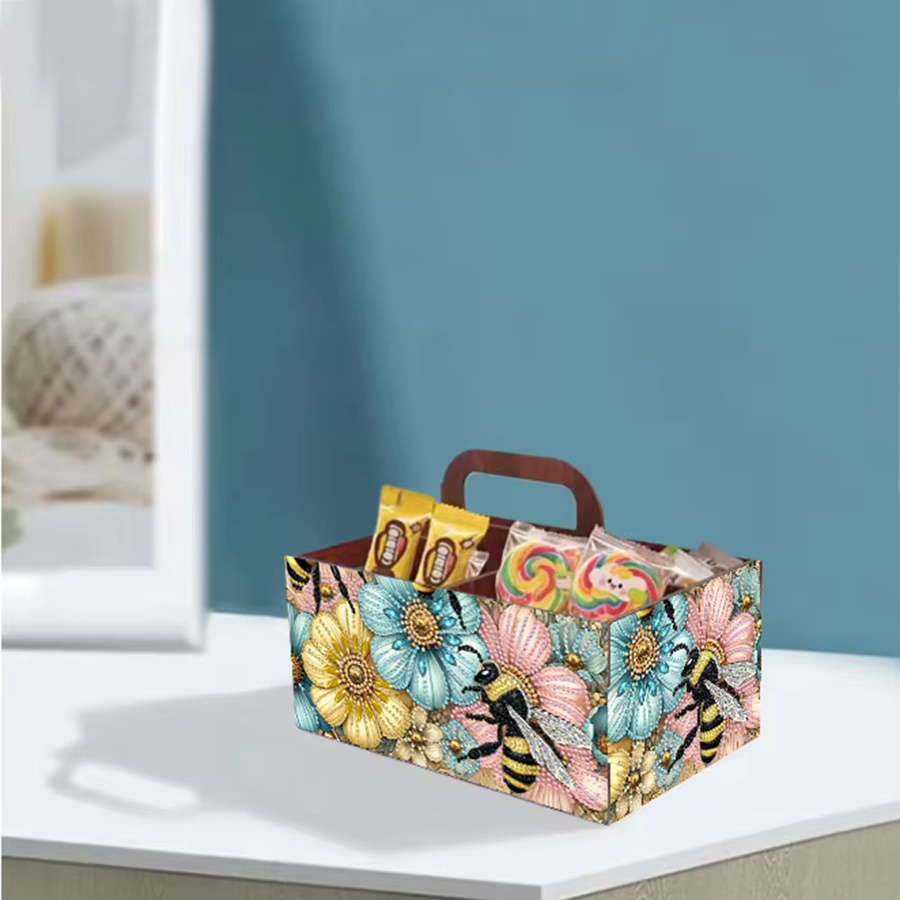 DIY Tier-Diamantmalerei-Set Aufbewahrungsbox in Multicolour für Zuhause, Schreibtisch, Schule und Büro - Bild 4