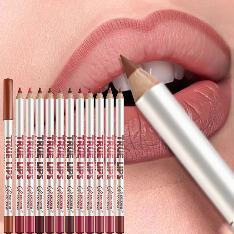 CHOOSE RASME Lippenstift-Set mit Lipliner und mattem Lipgloss, Damen - Bild 3