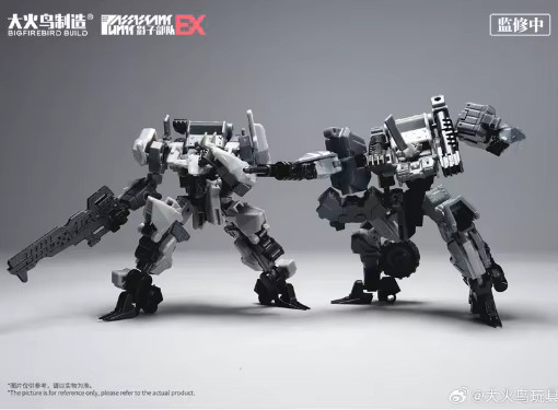 BIGFIREBIRD Mecharashi EXXR Shadow Force BIRD/BINARY, Mecha-Modellspielzeug, Kunststoff - Bild 1