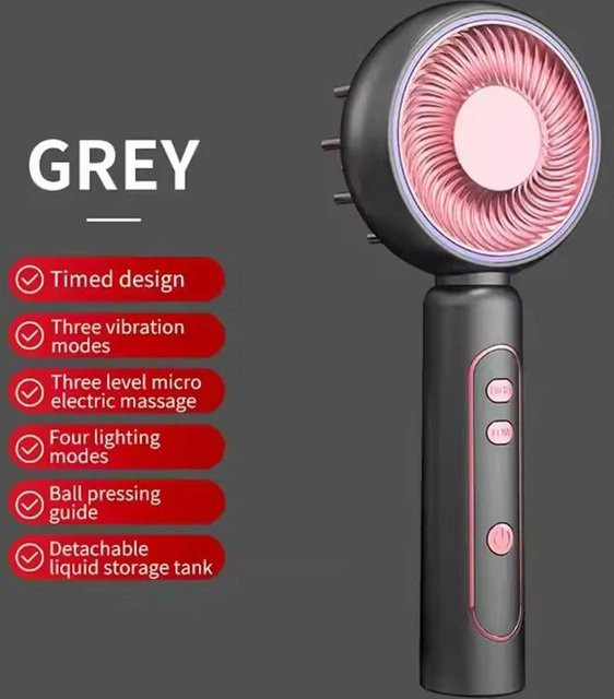 Binchi Health Technology Elektrischer Massage-Haarkamm mit Rotlicht, Unisex - Bild 1