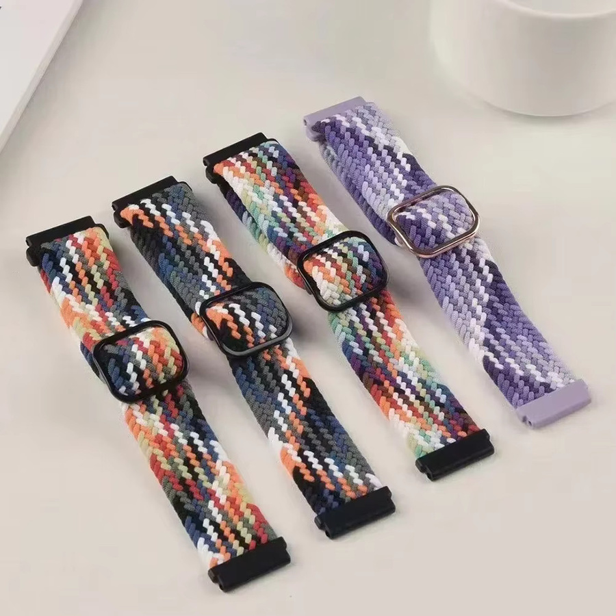 Haylou Uhrenarmband Nylon, geflochten, Bunt, Unisex - Bild 1