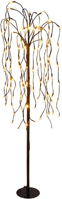 LED-Baum Trauerweide in Schwarz - Bild 1