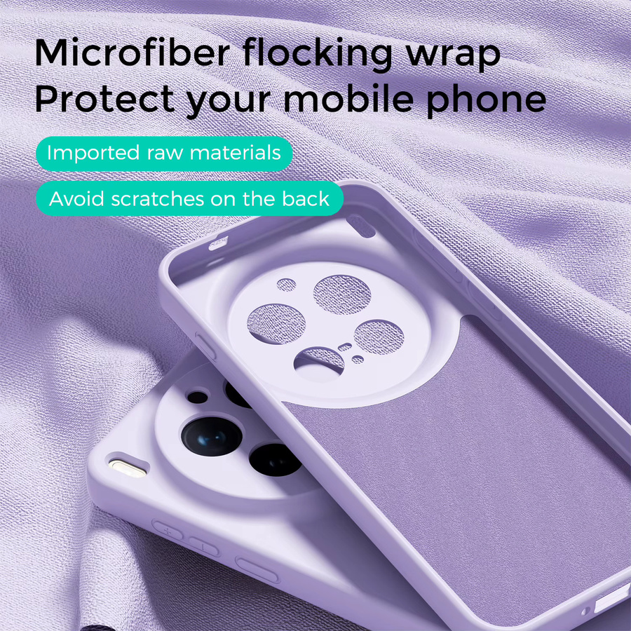 Magnetische Silikon Schutzhülle für Vivo X300 Pro und X300 in Blau mit weichem Hautgefühl und Stoßfestigkeit - Bild 2