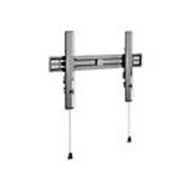 HAGOR BL Superslim Tilt 600 Wandhalterung für Flachbildschirme 55-75 Zoll in Schwarz mit Montageschnittstelle bis 600 x 400 mm - Bild 3