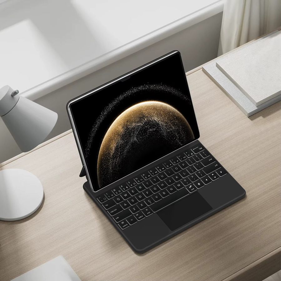 Huawei Magic Keyboard für MatePad Pro 13.2 in Schwarz mit Beleuchtung, Touchpad und schwebendem Design - Bild 6