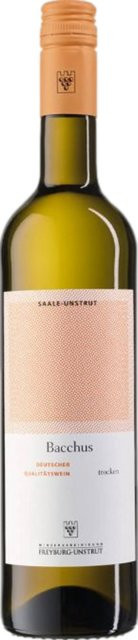 Winzervereinigung Freyburg Bacchus Weißwein, Saale-Unstrut, 2025, trocken, 12,5 % vol, 0,75 l - Bild 1