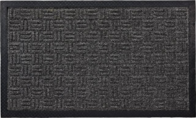OBI Fußmatte Grau aus Polypropylen mit rutschfester Unterseite B/T: 75 x 45 cm - Bild 1