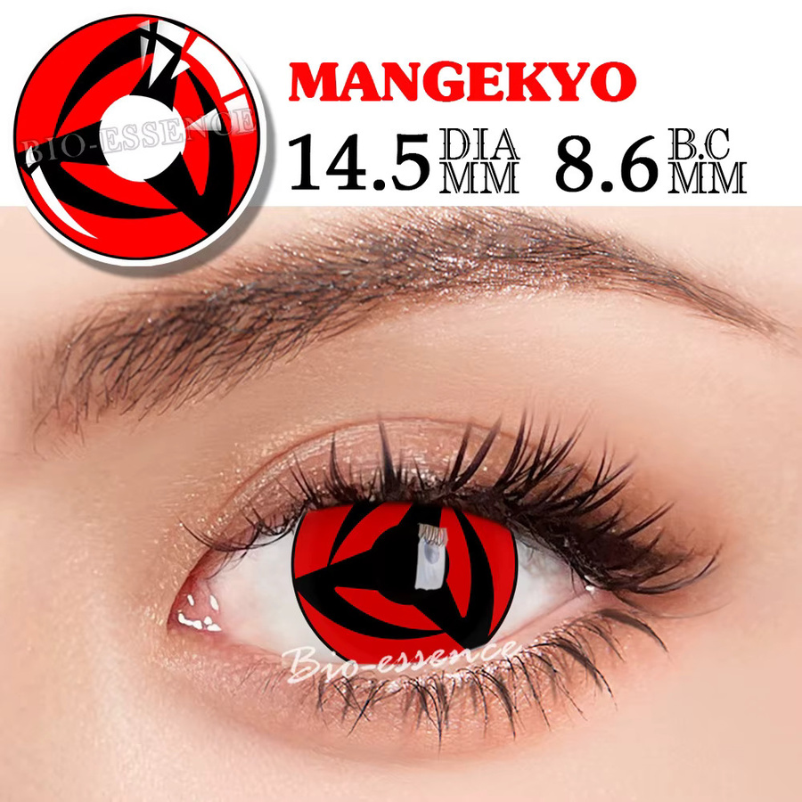 Bio-essence Sharingan Kontaktlinsen, Unisex - Bild 2