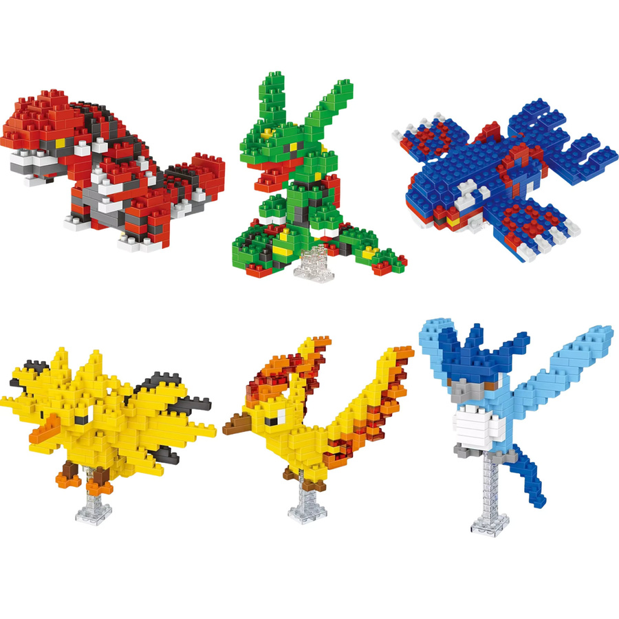Potdemiel Pokémon Kleines Gebäude, Nanoblock, Pikachu, Spielzeug - Bild 2