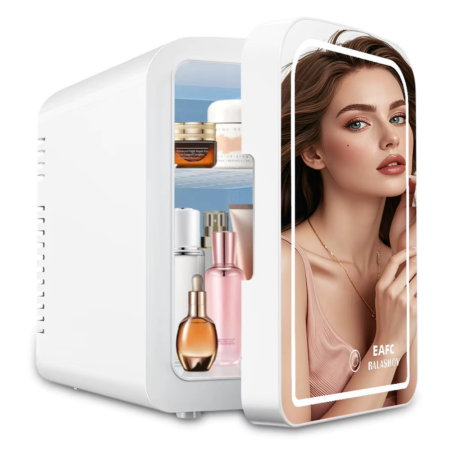 BALASHOV Mini-Kühlschrank für Camping und Kosmetik in Weiß - Bild 2