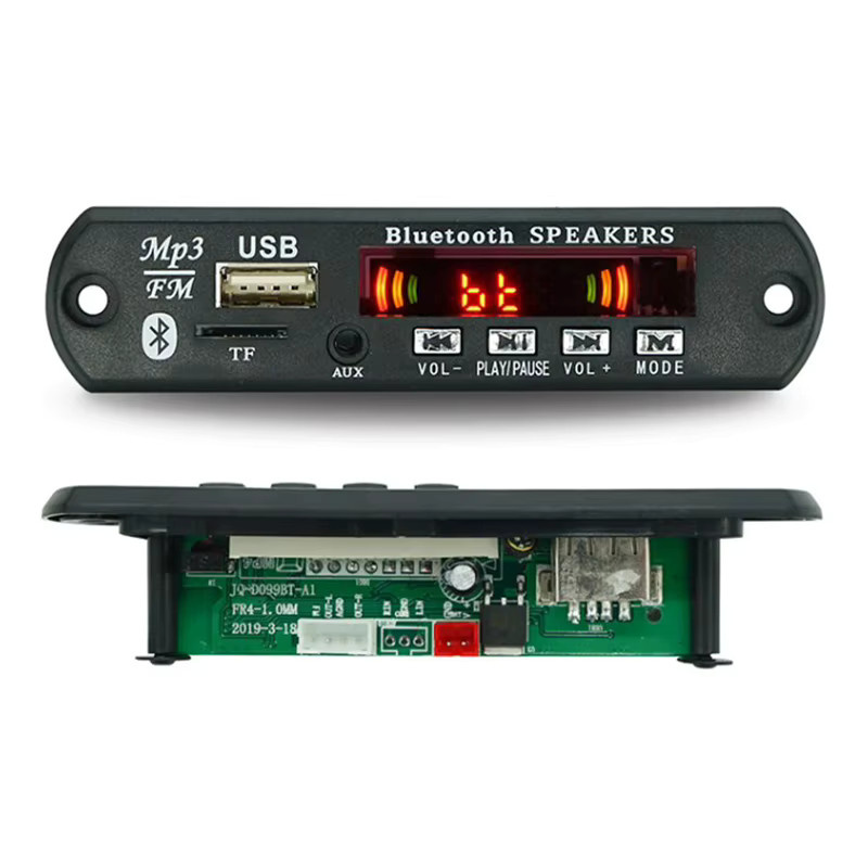 SD&HI Bluetooth 5.0 MP3-Modul mit USB, TF und FM Radio in Schwarz inklusive Fernbedienung - Bild 2