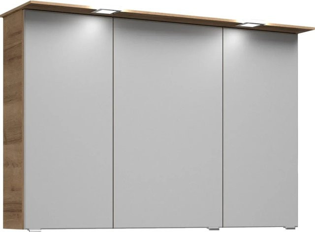 Pelipal Spiegelschrank Trentino Riviera Eiche Nachbildung, Breite: 105 cm, Braun - Bild 1