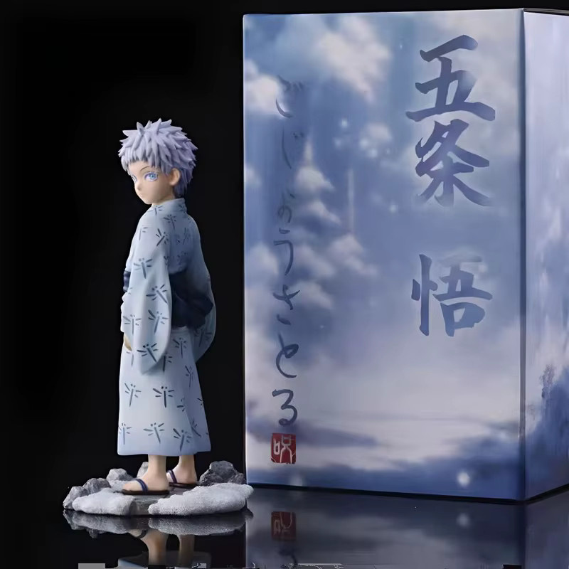 Bandai Jujutsu Kaisen Satoru Gojo Figur, 3D-Modell, Kunststoff - Bild 2