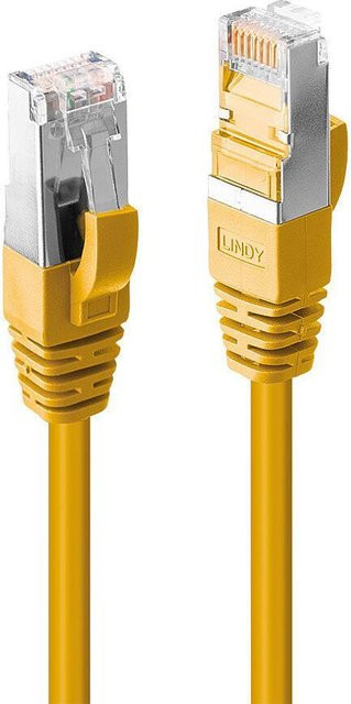 Lindy Netzwerkkabel Cat6 S/FTP Ethernet/LAN Gelb 7,5 m - Bild 1