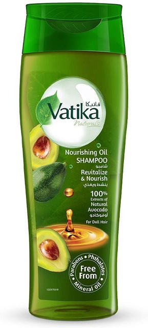 Vatika Naturals Shampoo Natural Avocado, 425 ml, Normales Haar - Bild 1