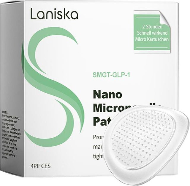 Bloom Habitat Nano Mikro Nadel Pflaster, 4 Stück, Grau - Bild 1