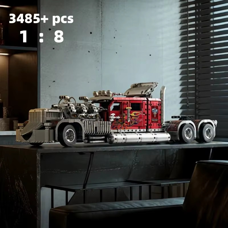 XMWL LKW-Modellbausteine, Zusammenbauspielzeug, 3485 Teile, ab 14 Jahren - Bild 3