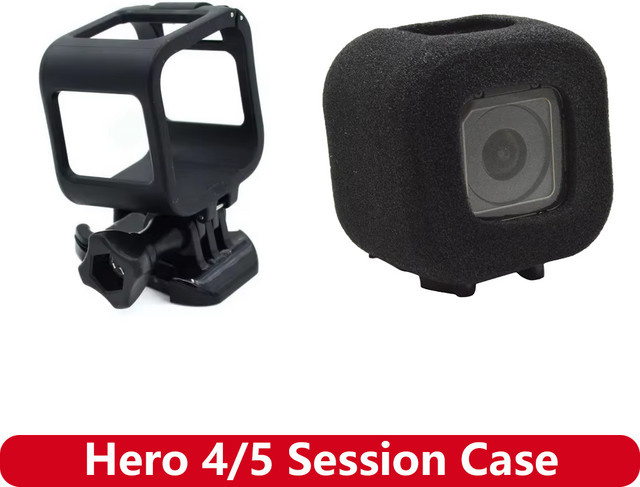 GoPro Hero 4 und Hero 5 Session Schutzhülle in Schwarz für deine Action-Kamera - Bild 1