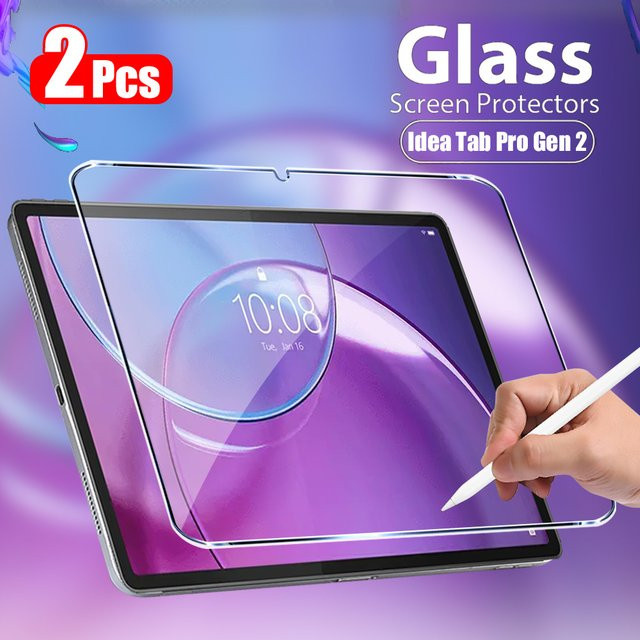2 Stück Displayschutzfolie aus gehärtetem Glas für Lenovo IdeaPad Pro Gen 2 13 Zoll, transparent - Bild 1