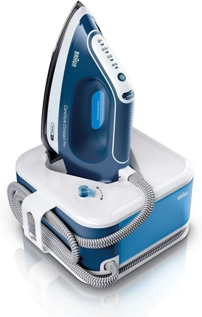 Braun CareStyle Compact Pro IS 2565 BL Dampfbügelstation in Weiß-Blau