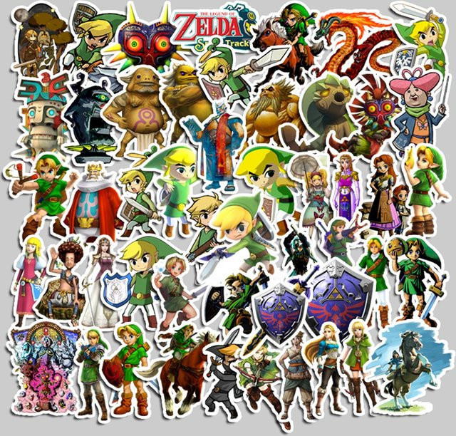 Bandai The Legend of Zelda, Anime-Aufkleber, Zubehör - Bild 1