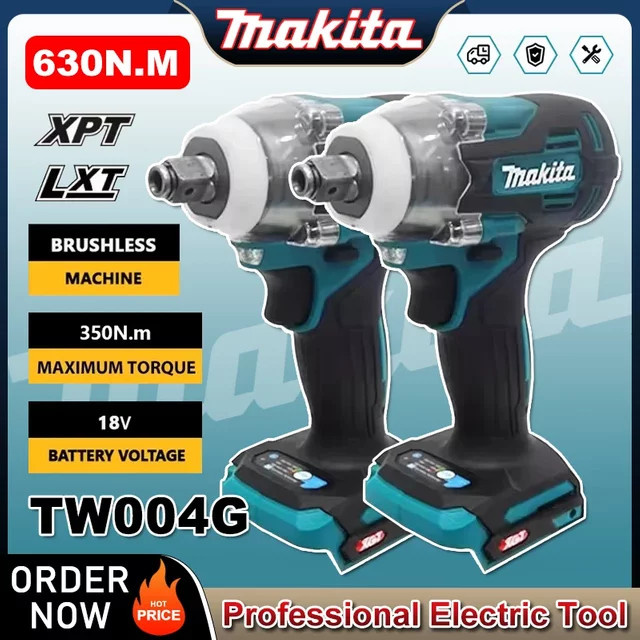 Makita TW004G LXT Bürstenloser Akku-Schlagschrauber 630 N.m, 18 V, Petrol - Bild 1