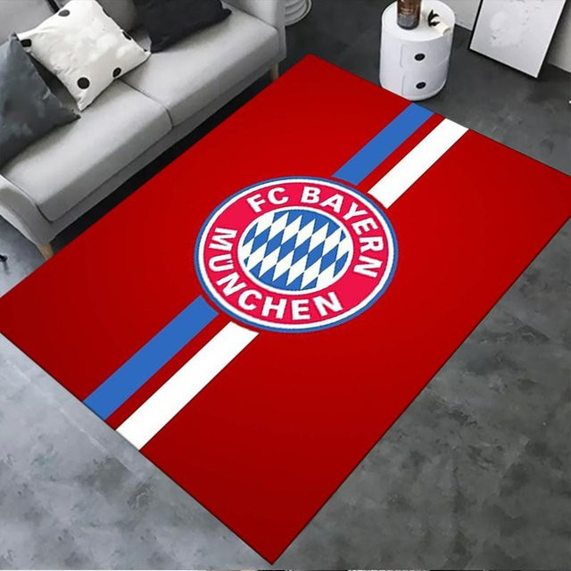 On My Love Home FC Bayern München Teppich, rot, B/T: 60 x 40 cm - Bild 1
