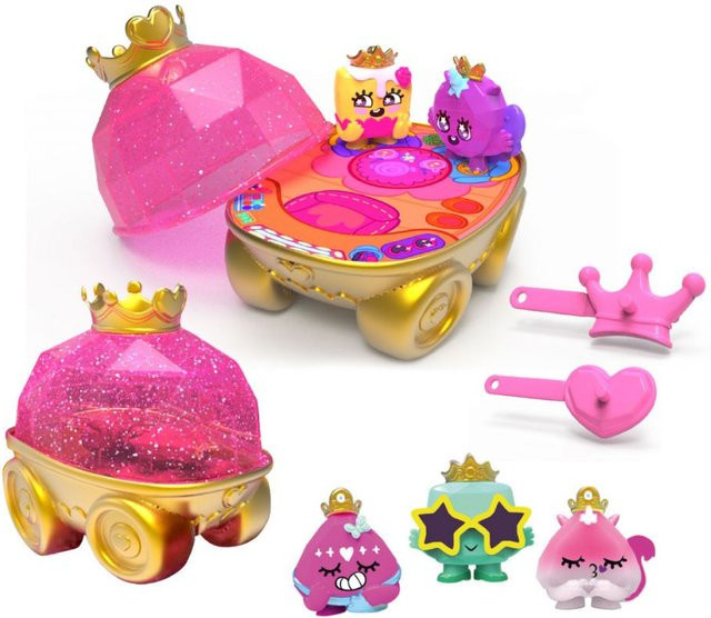 Bandai Pinky Promise Blindbox Überraschungsspielzeug Königliche Kutsche mit Krone in Pink - Bild 1