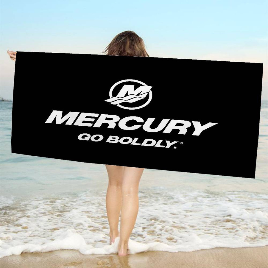 Mercury Racing Mikrofaser Strandtuch schnelltrocknend und saugfähig, Breite: 40 cm, Höhe: 60 cm - Bild 4