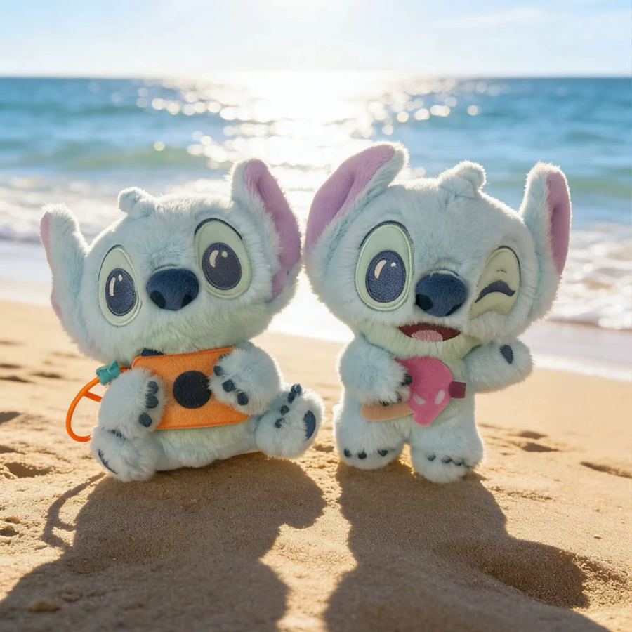 52TOYS Stich Aloha Hawaii, Vinyl Plüsch Puppe, Blind Box, Rucksack Anhänger - Bild 1