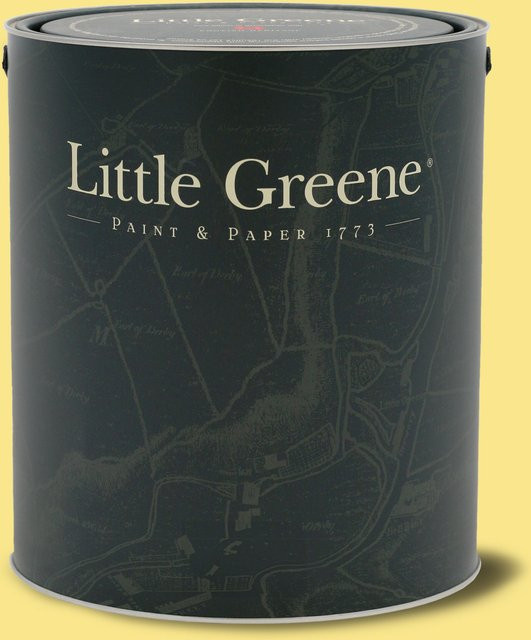 Little Greene Absolute Matt Emulsion Archive Colour Pantry Cream 51 in Weiß und Gelb, 2,5 l - Bild 1