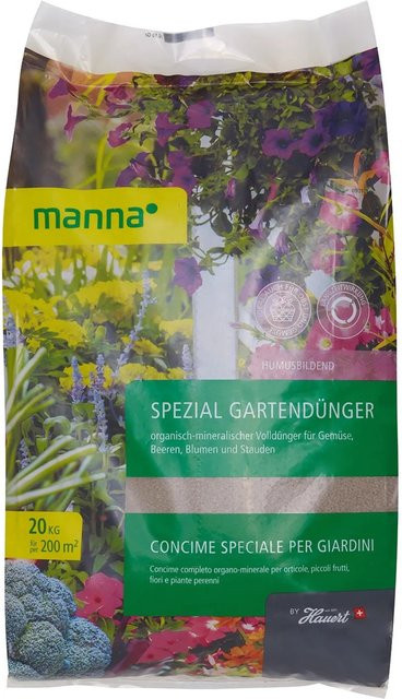 Manna Spezial Gartendünger mit NPK 8-2-10, 20 kg - Bild 1
