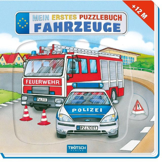 Trötsch Mein erstes Puzzlebuch Fahrzeuge, Puzzlebuch, ab 1 Jahr - Bild 1