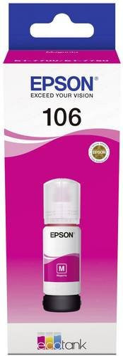 Epson EcoTank Nachfülltinte 106 Magenta 70 ml für ET-7750 und ET-7700 - Bild 1