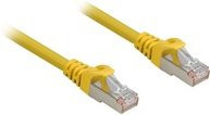 Sharkoon Patchkabel RJ45 Cat.6a SFTP Ethernet LAN Gelb 10 m - Bild 1