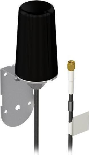 INSYS Allround Antenne für 5G/4G/3G/2G mit SMA Anschluss, Frequenzbereich 617-960 MHz / 1710-6000 MHz, Schwarz - Bild 1