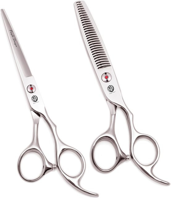 Mr Rabbit Haarschere Set, lila Drache, 6 Zoll, Unisex - Bild 1