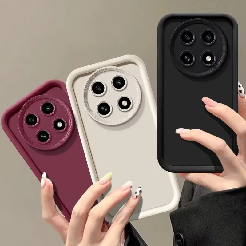Stoßfeste matte Schutzhülle für Honor Magic 7 Lite, Honor Magic 6, Honor Magic 5 und Honor Magic 7 Pro in Schwarz - Bild 2