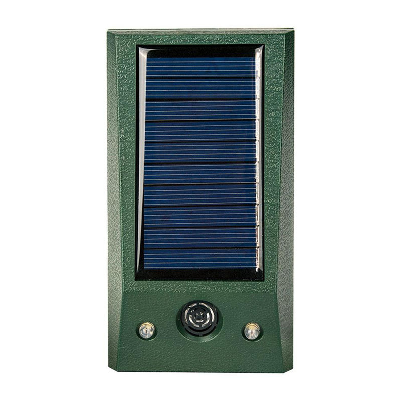 Solarbetriebener Ultraschall-Tiervertreiber mit blinkendem LED-Licht in Grün zur Abwehr von Nagetieren und Stinktieren - Bild 5