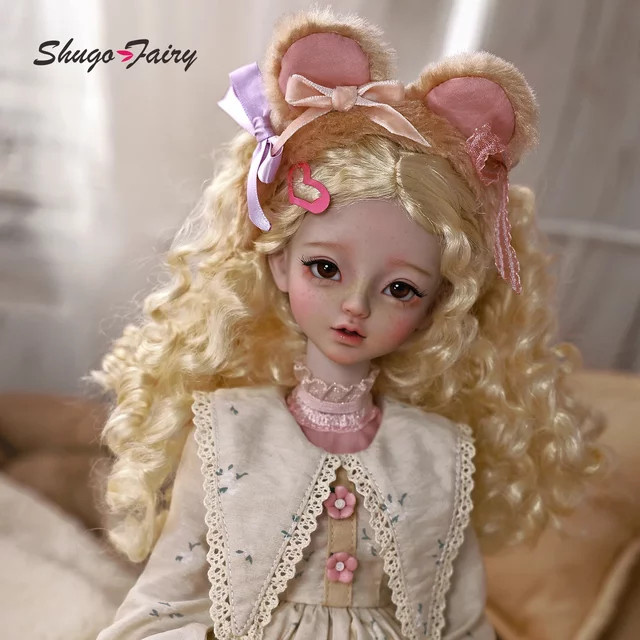 ShugaFairy Liano BJD Puppe, 1/4 Kopf, Bariy Körper, Dorf-Garten-Stil - Bild 1