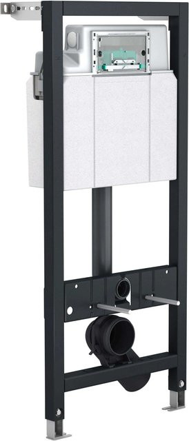 MEPA nextVIT Spülkasten P31 mit Betätigungsplatte für wandhängende WCs, Farbe: Weiß, Dual-Flush, höhenverstellbar - Bild 1