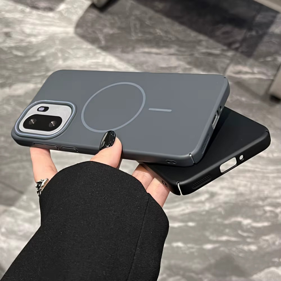 Stoßfeste magnetische Handyhülle mit matter Oberfläche für OnePlus 15 13 13T ACE 6 5 Pro 6T Turbo 6, kompatibel mit MagSafe kabellosem Laden - Bild 4