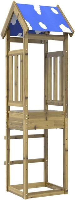 vidaXL Spielturm aus massivem imprägniertem Holz in Braun - Bild 1