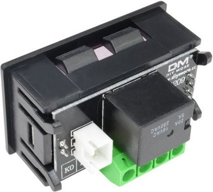 Gaqqee W1209 Digitaler Thermostat Temperaturregler mit NTC Sensor in Rot und Schwarz - Bild 1
