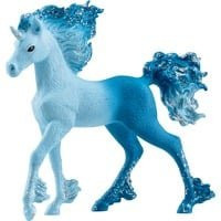 Bayala Elementa Wasserflammeneinhorn Fohlen Spielfigur von Schleich in Blau - Bild 1
