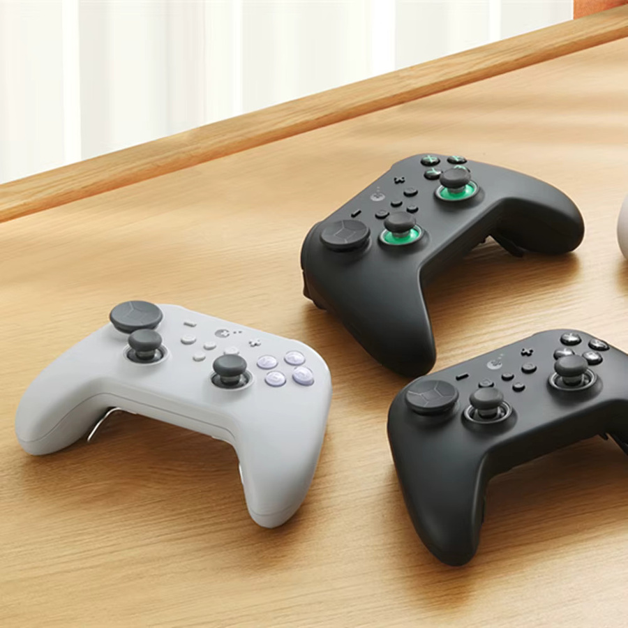 GuliKit Gamepad TT Max Pro Kabelloser Controller mit TMR-Joysticks und Triggern in Weiß für Nintendo Switch, Windows, Android und iOS - Bild 3