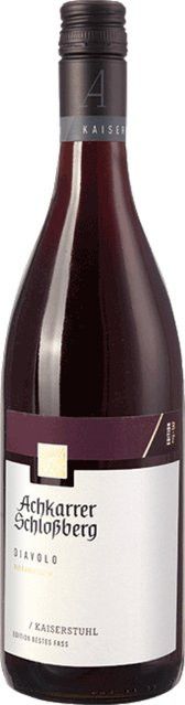 Winzergenossenschaft Achkarren Achkarrer Schlossberg Diavolo Rotwein, Spätburgunder, Baden, 2022, trocken, 0,75 l - Bild 1